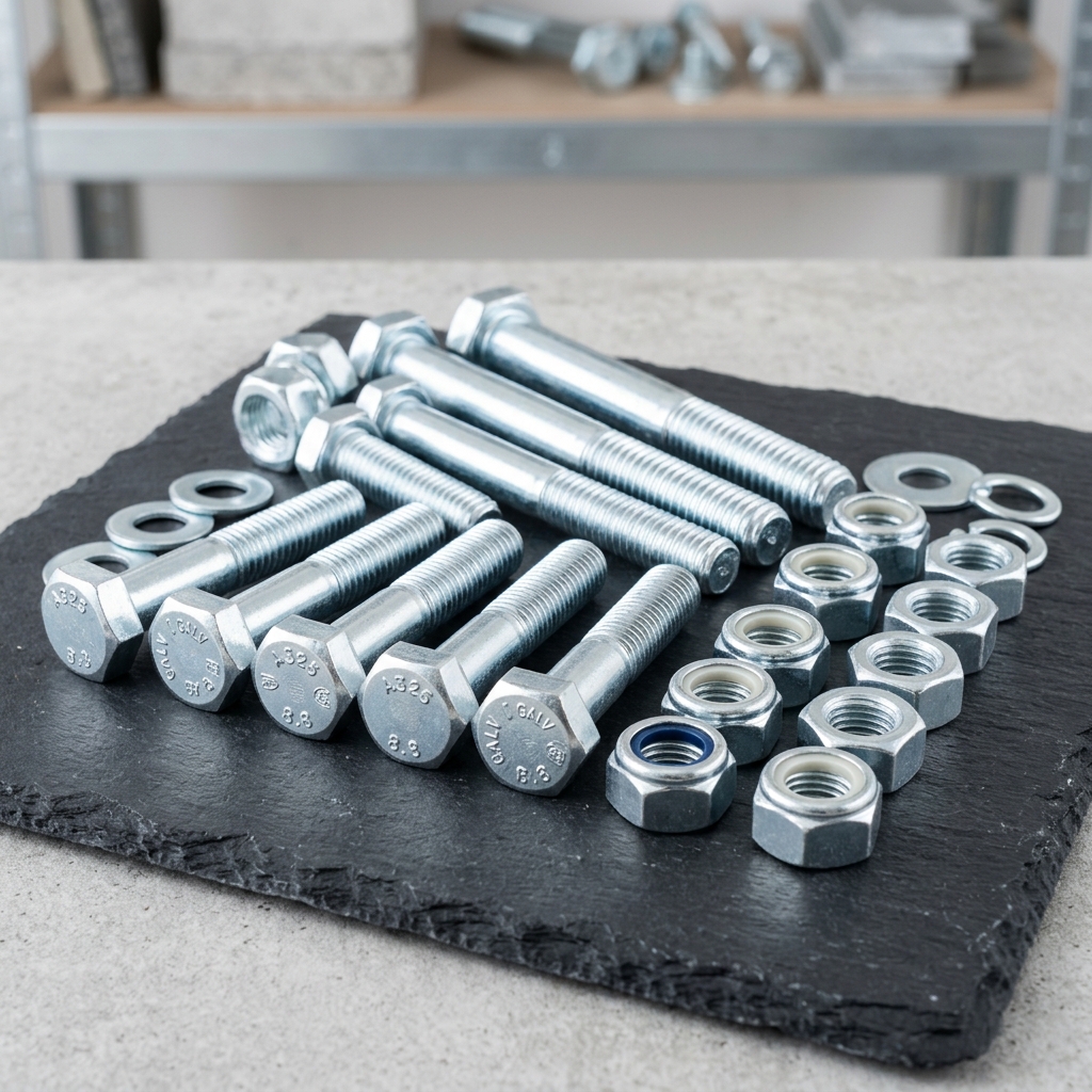 Galvanized Bolts & Nuts